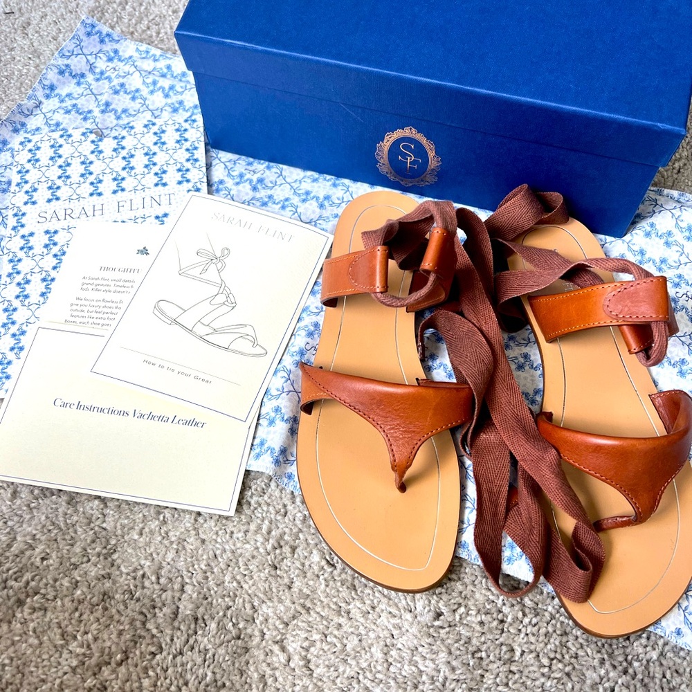 Sarah Flint Grear - Brown Size 9-9.5 US